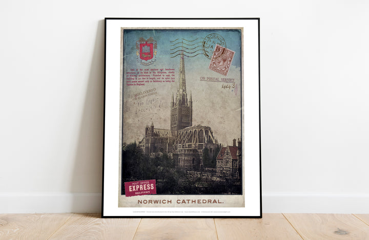 Norwich Cathedral - Art Print