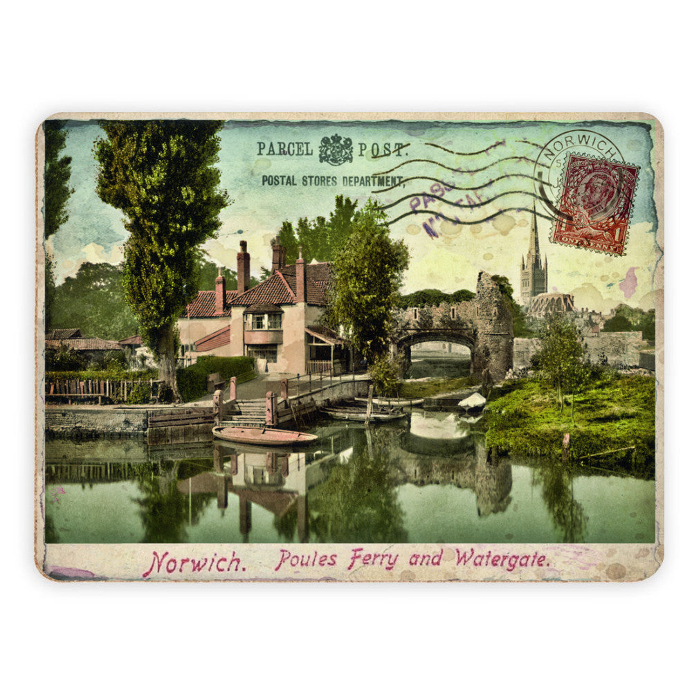 Poules Ferry and Watergate, Norwich Placemat