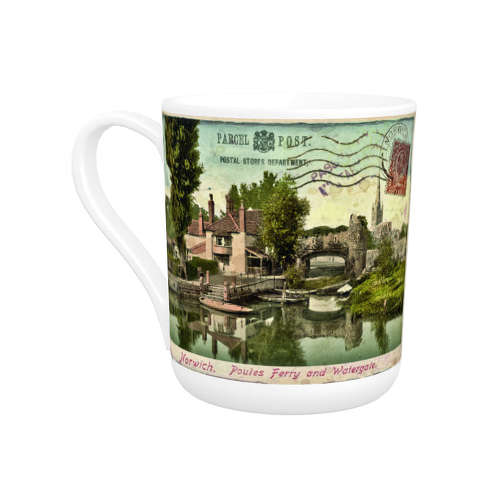 Poules Ferry and Watergate, Norwich Bone China Mug