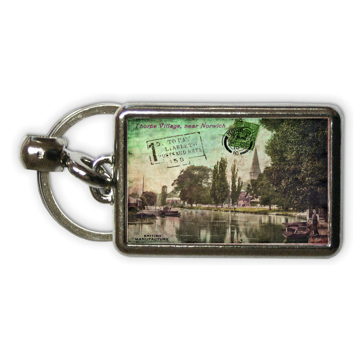 Thorpe Village, Norwichh Metal Keyring