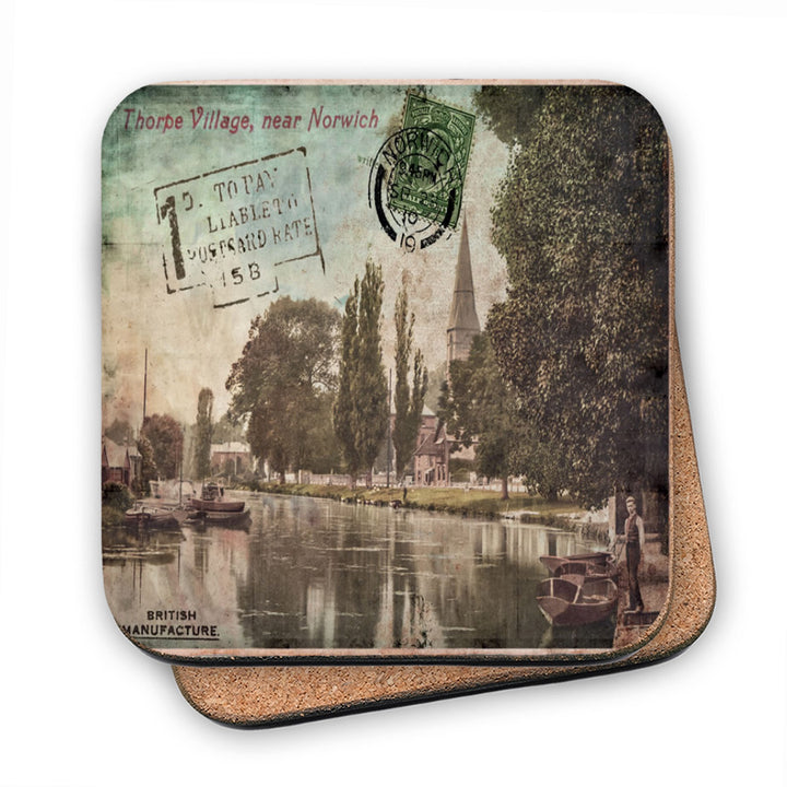 Thorpe Village, Norwichh MDF Coaster
