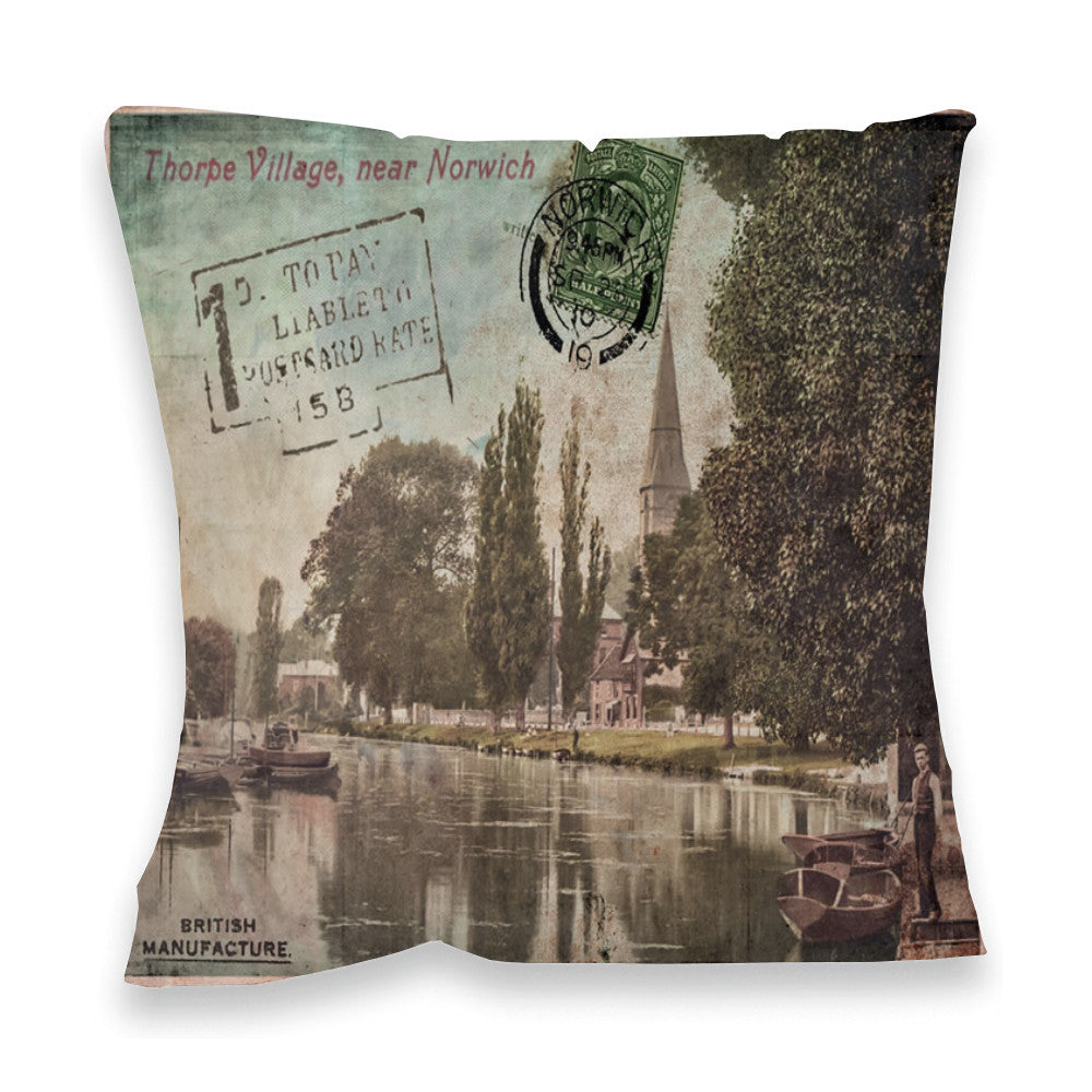 Thorpe Village, Norwichh Fibre Filled Cushion