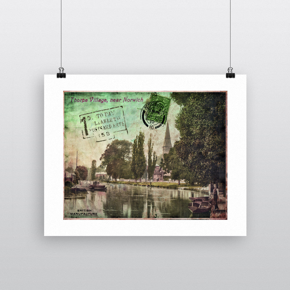 Thorpe Village, Norwichh 11x14 Print