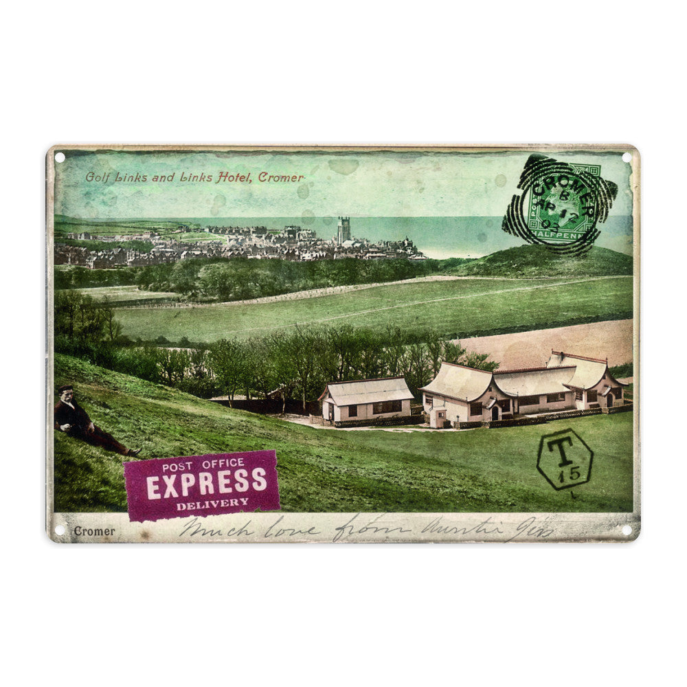 Cromer Metal Sign