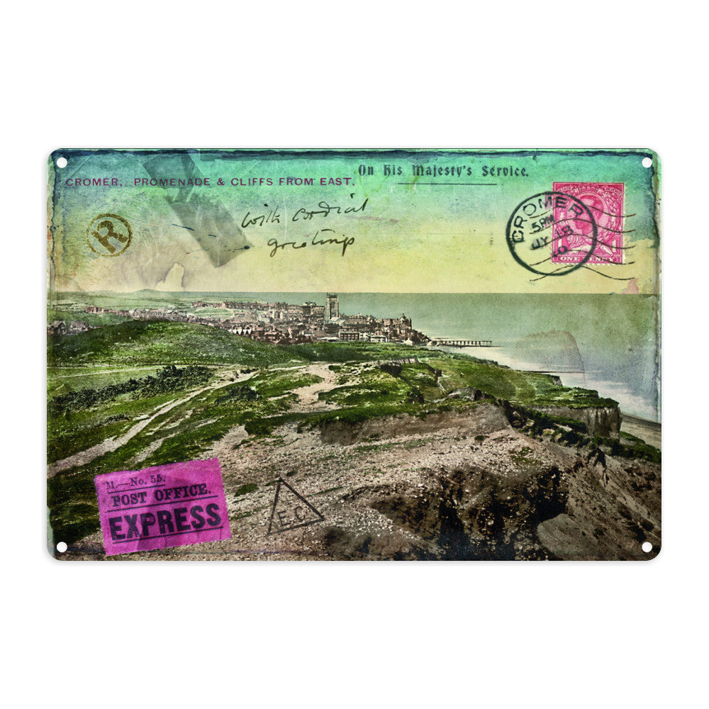 Cromer Metal Sign