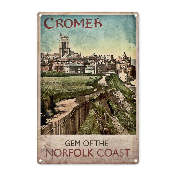 Cromer, Gem of the Norfolk Coast Metal Sign