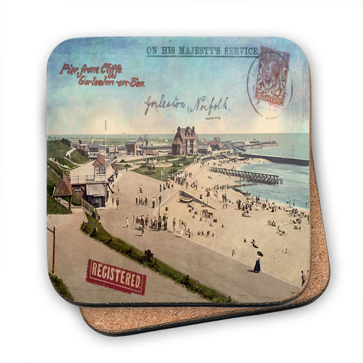 Gorleston-On-Sea MDF Coaster