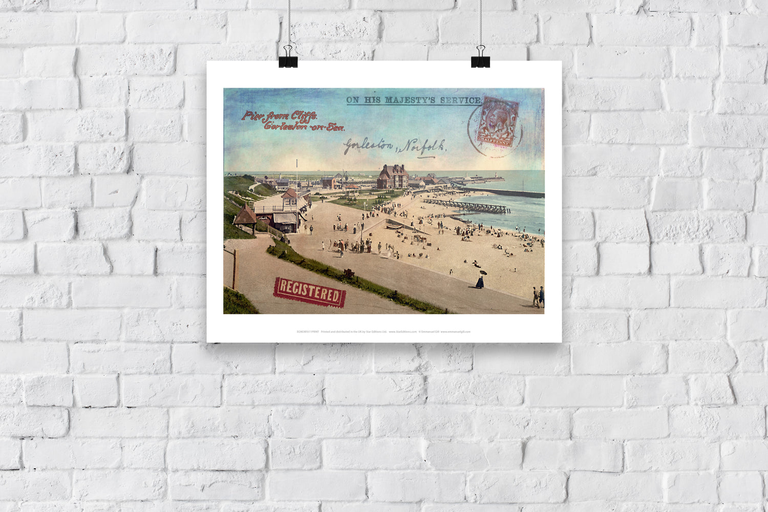 Gorleston-On-Sea - Art Print