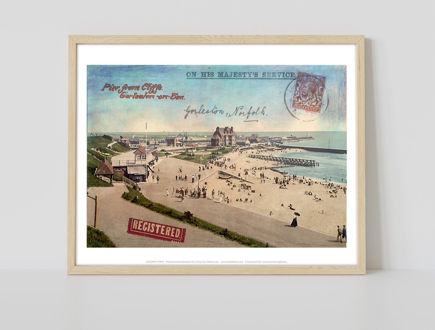 Gorleston-On-Sea - Art Print