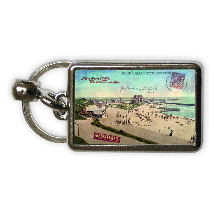 Gorleston-On-Sea Metal Keyring