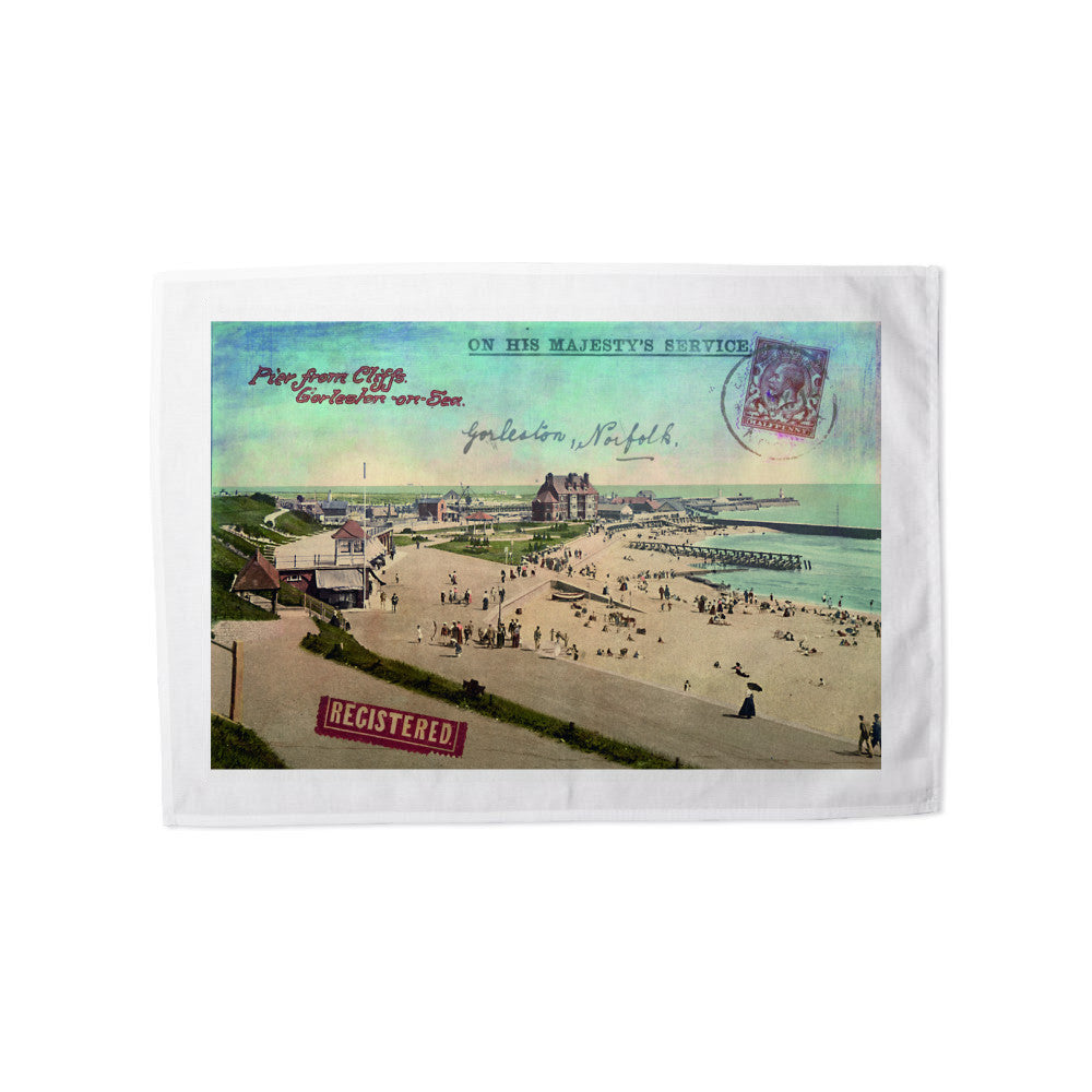 Gorleston-On-Sea Tea Towel