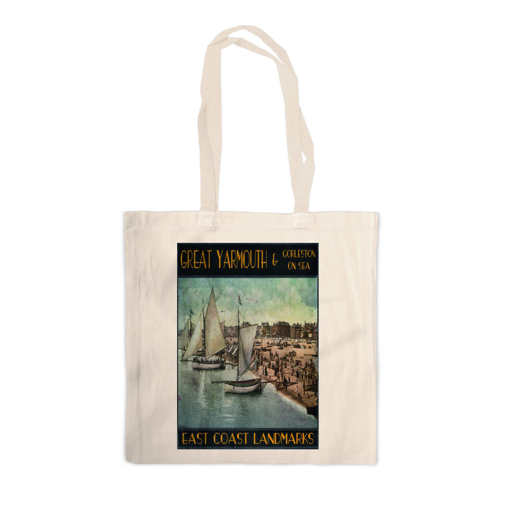 Great Yarmouth and Gorleston on Sea Canvas Tote Bag