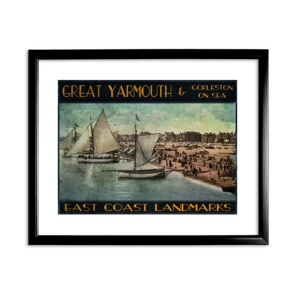 Great Yarmouth and Gorleston on Sea - Art Print