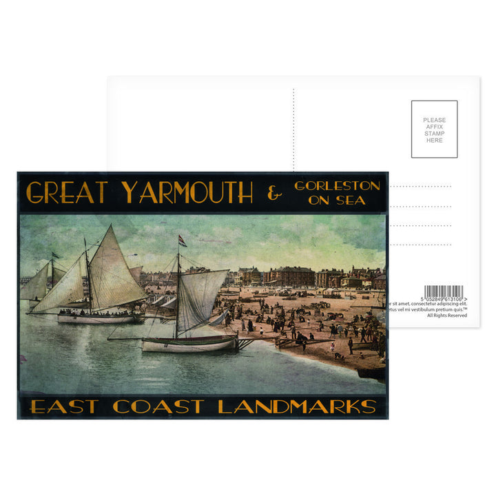 Great Yarmouth and Gorleston on Sea Postcard Pack