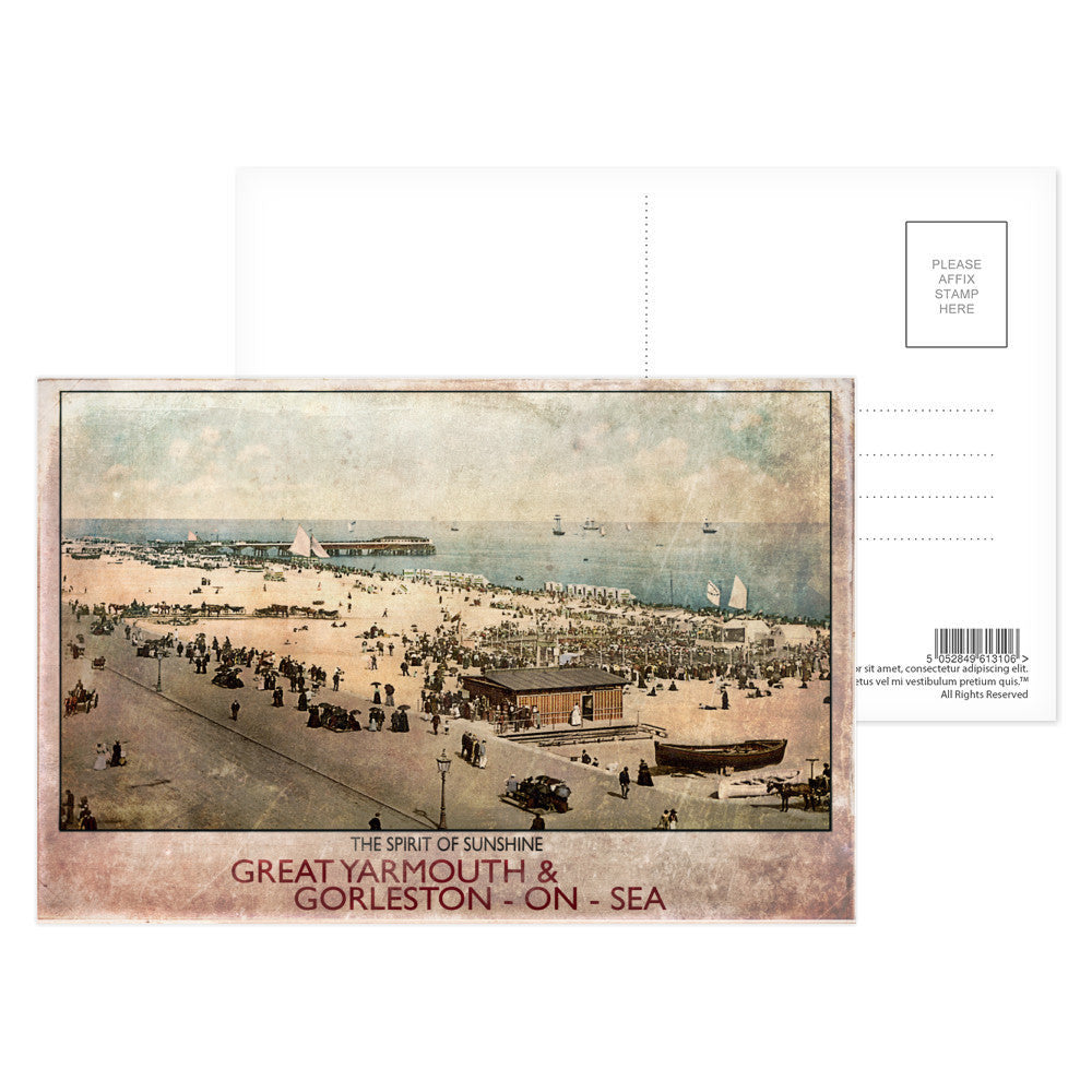Great Yarmouth and Gorleston on Sea Postcard Pack