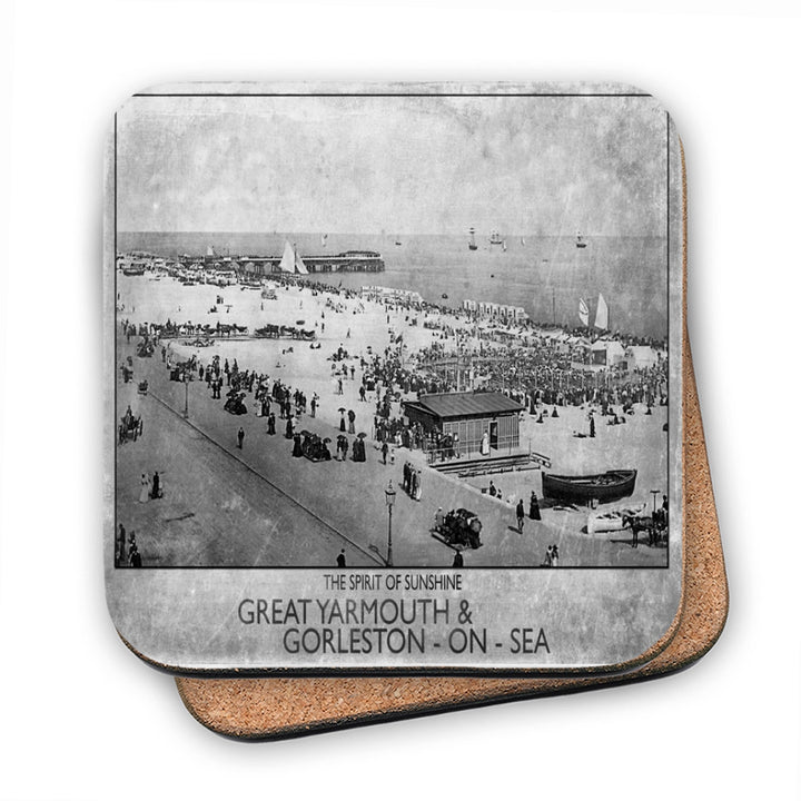 Great Yarmouth and Gorleston on Sea MDF Coaster