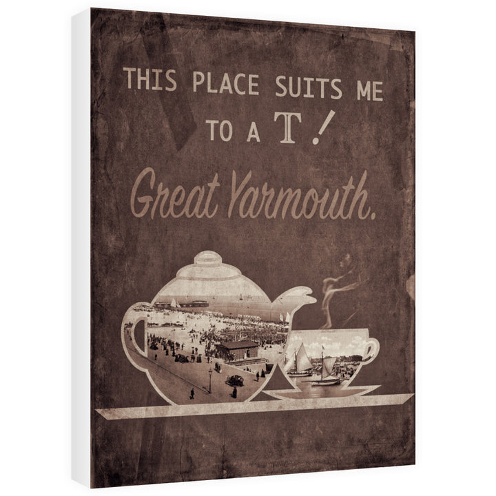 Great Yarmouth suits me to a T! 60cm x 80cm Canvas