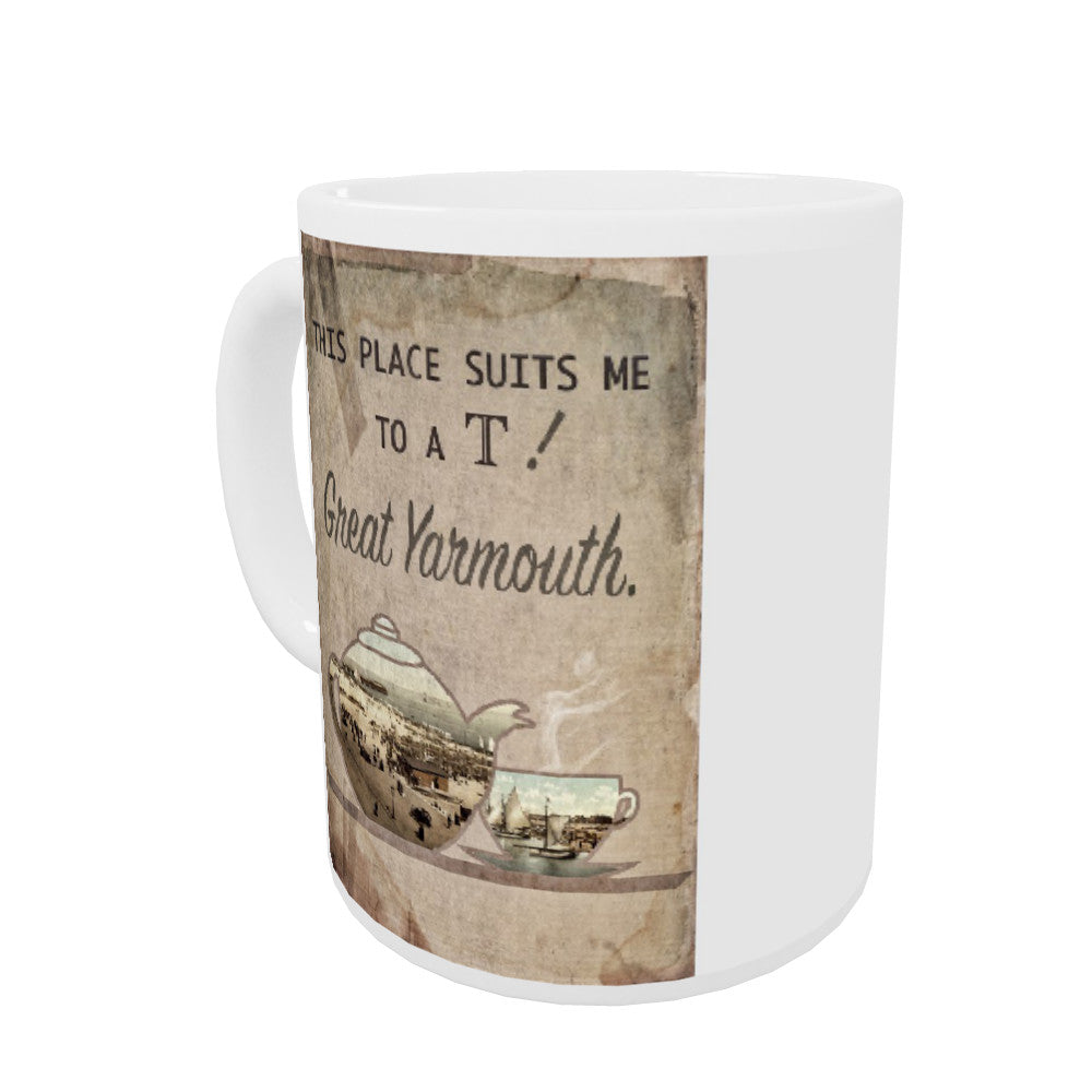 Great Yarmouth suits me to a T! Coloured Insert Mug