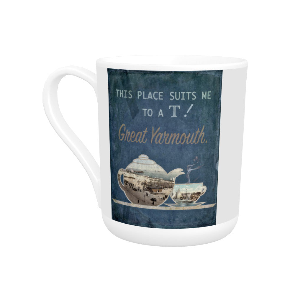 Great Yarmouth suits me to a T! Bone China Mug