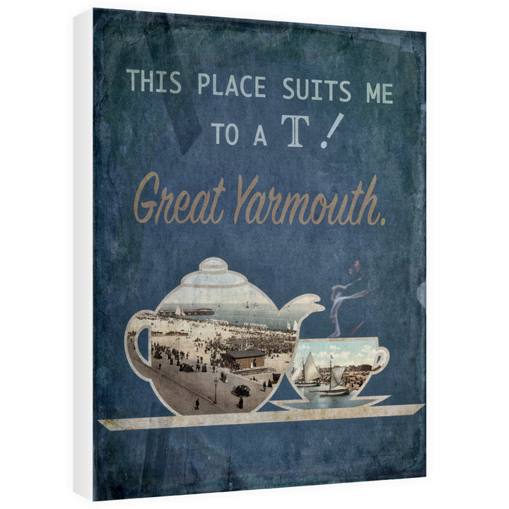 Great Yarmouth suits me to a T! 60cm x 80cm Canvas