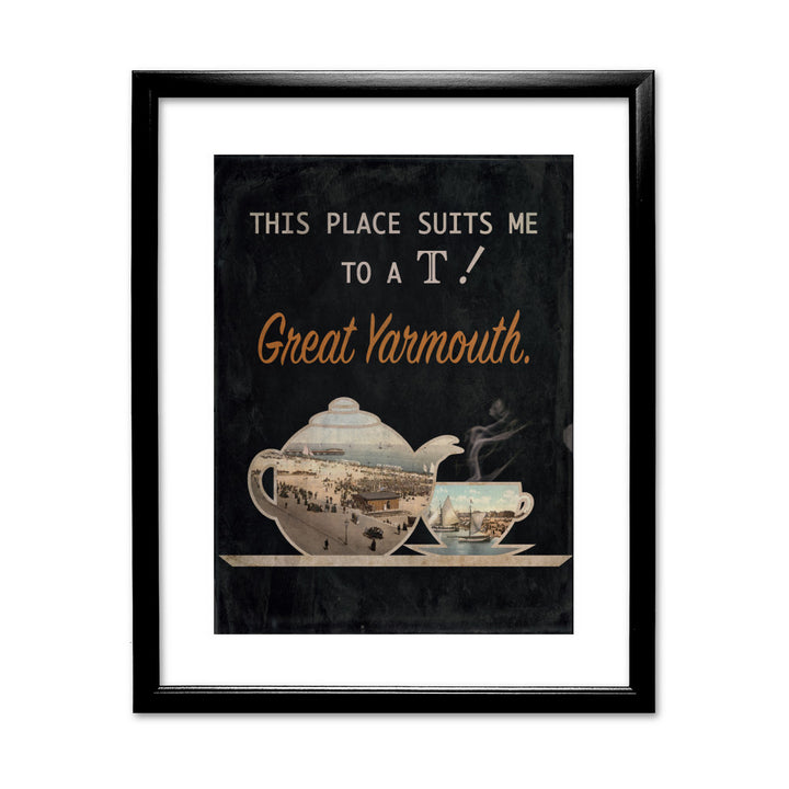 Great Yarmouth suits me to a T! Framed Print
