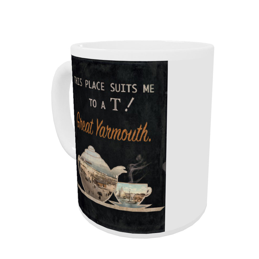 Great Yarmouth suits me to a T! Coloured Insert Mug