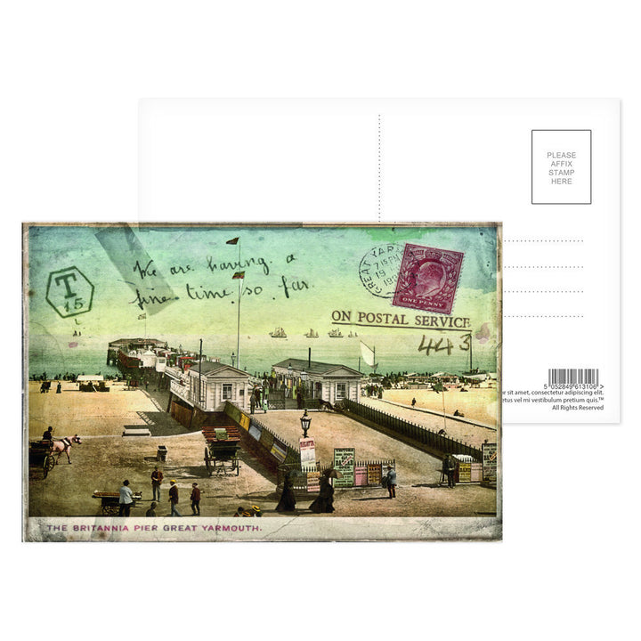 Britannia Pier, Great Yarmouth Postcard Pack