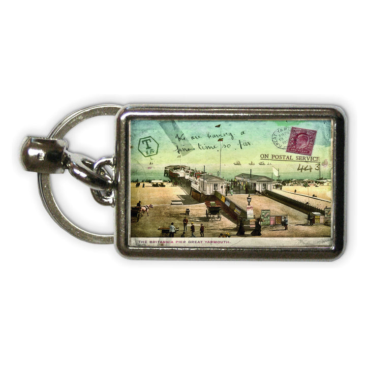 Britannia Pier, Great Yarmouth Metal Keyring