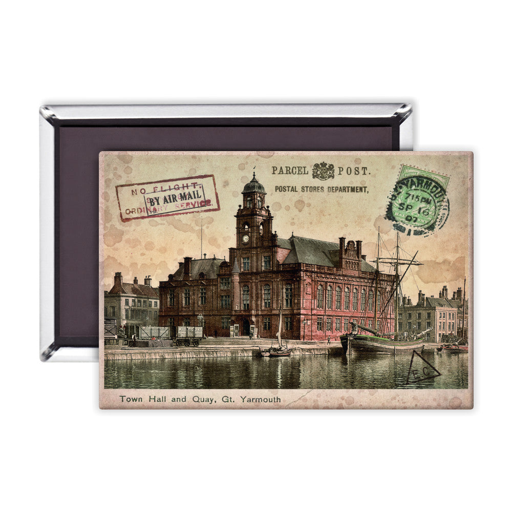 Town Hall and Quay, Great Yarmouth Magnet