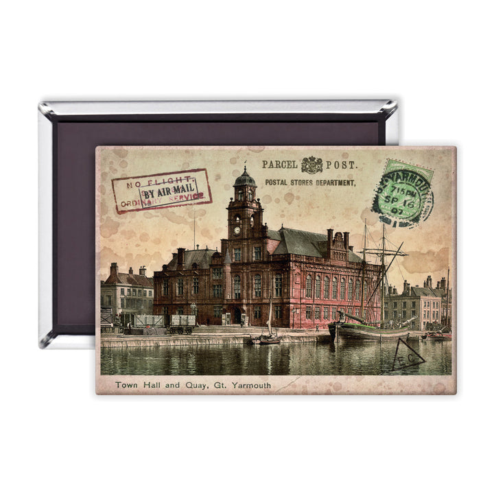 Town Hall and Quay, Great Yarmouth Magnet