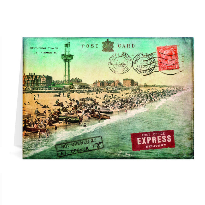 Great Yarmouth Greeting Card 7x5