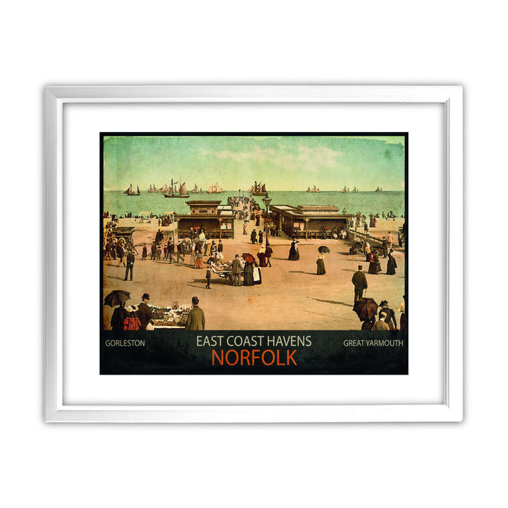 East Coast Havens 11x14 Framed Print (White)