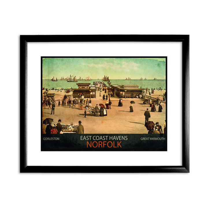 East Coast Havens 11x14 Framed Print (Black)