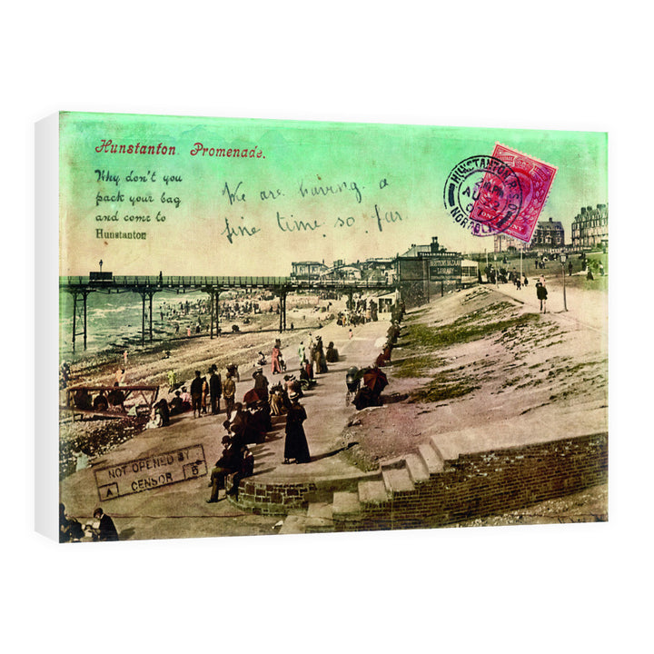 Hunstanton Promenade 60cm x 80cm Canvas