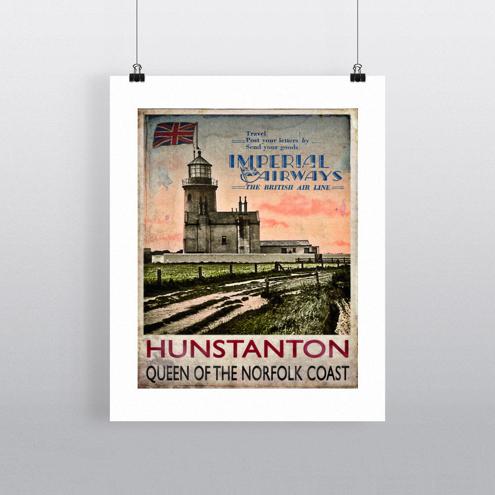 Hunstanton, Queen of the Norfolk Coast 11x14 Print
