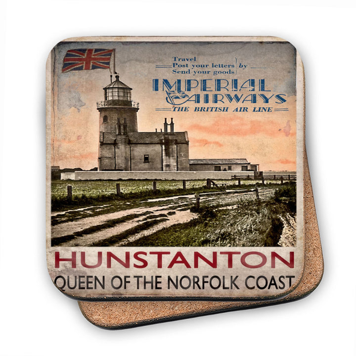 Hunstanton, Queen of the Norfolk Coast MDF Coaster