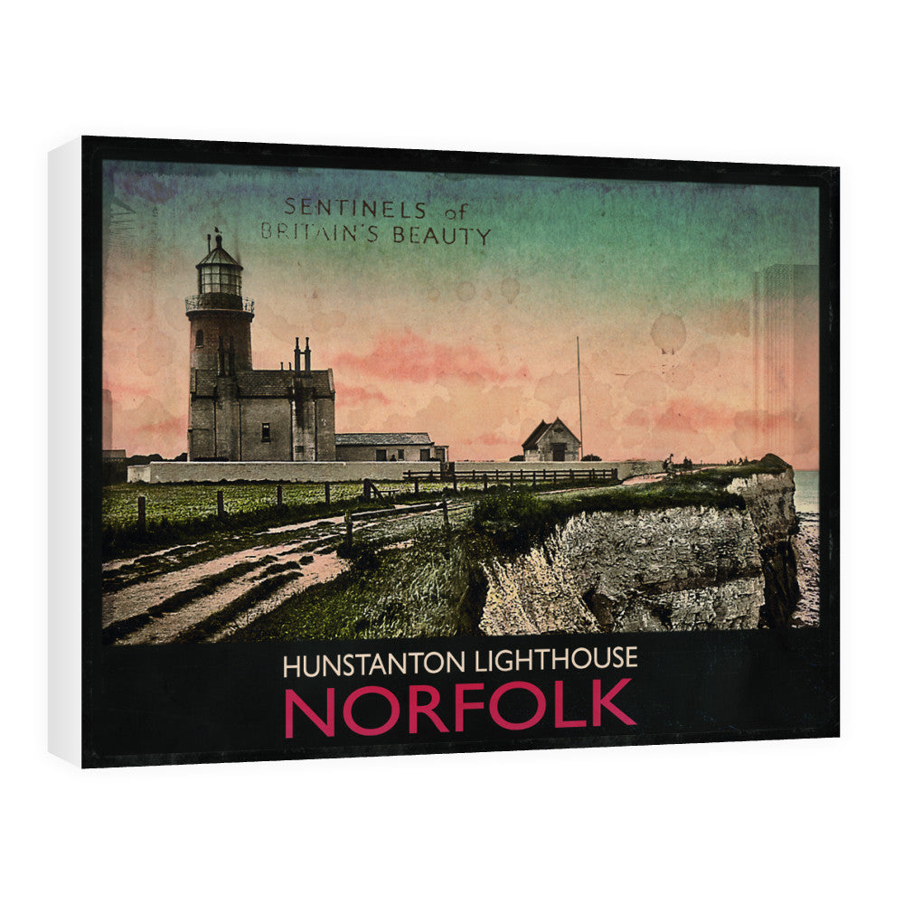 Hunstanton Lighthouse 60cm x 80cm Canvas