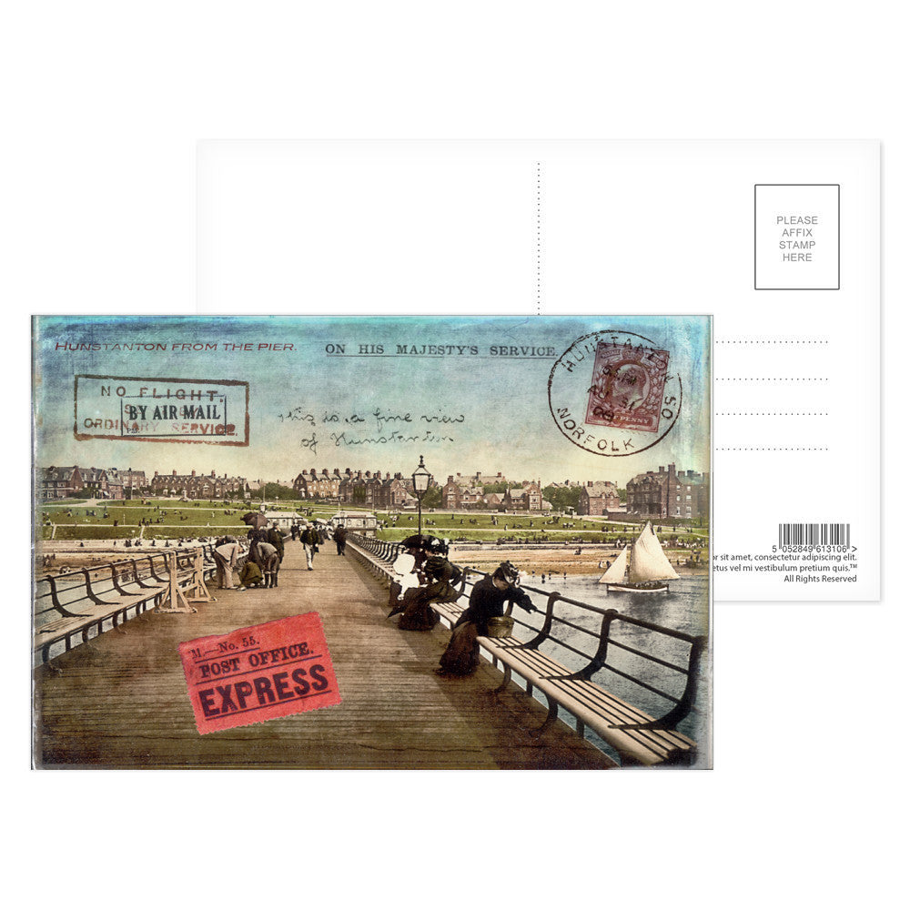 Hunstanton Pier Postcard Pack