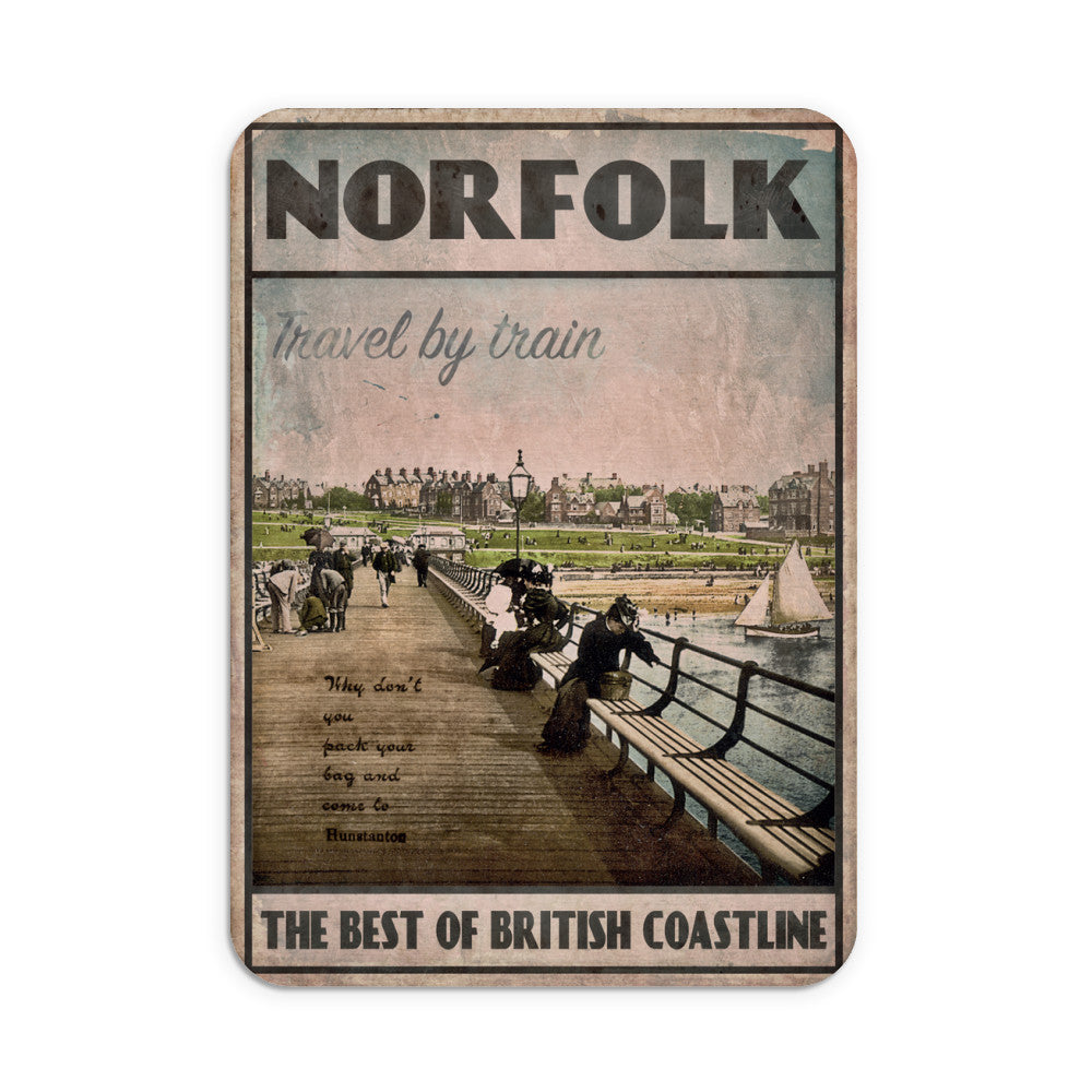 Norfolk, the best of British Coastline Mouse Mat