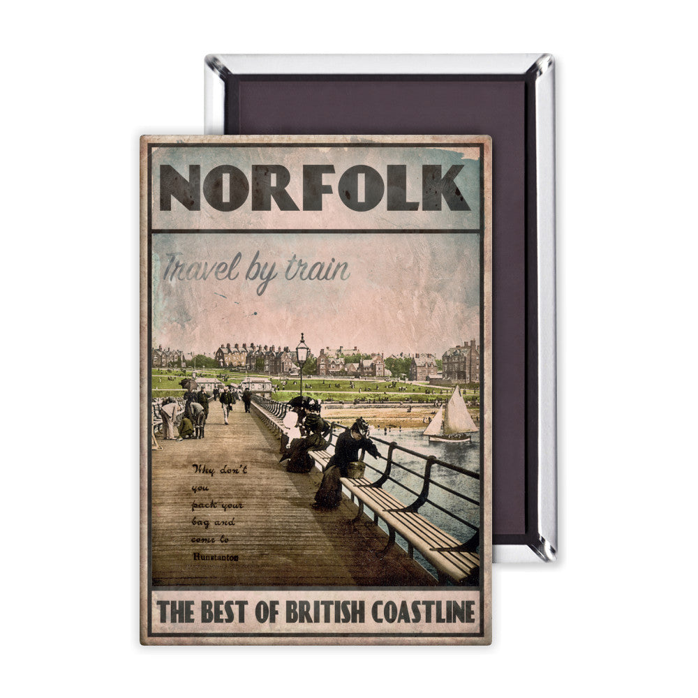 Norfolk, the best of British Coastline Magnet