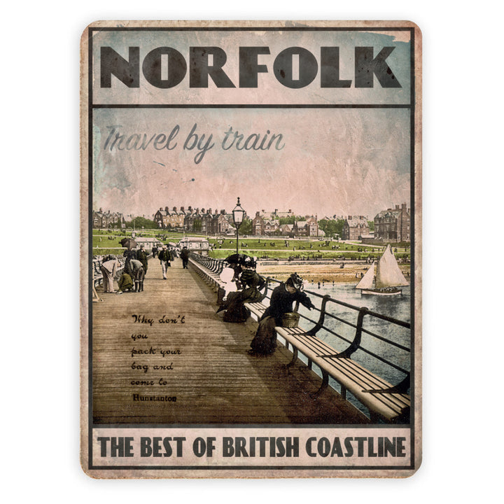 Norfolk, the best of British Coastline Placemat