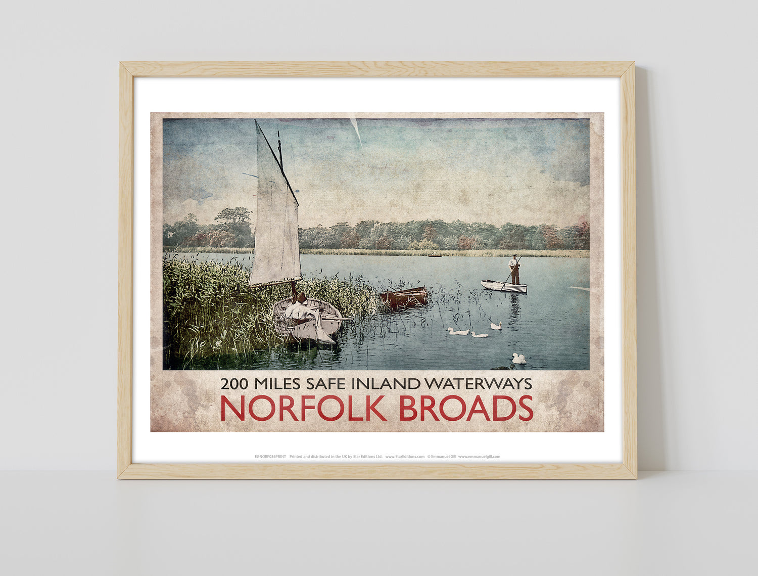 Norfolk Broads - Art Print