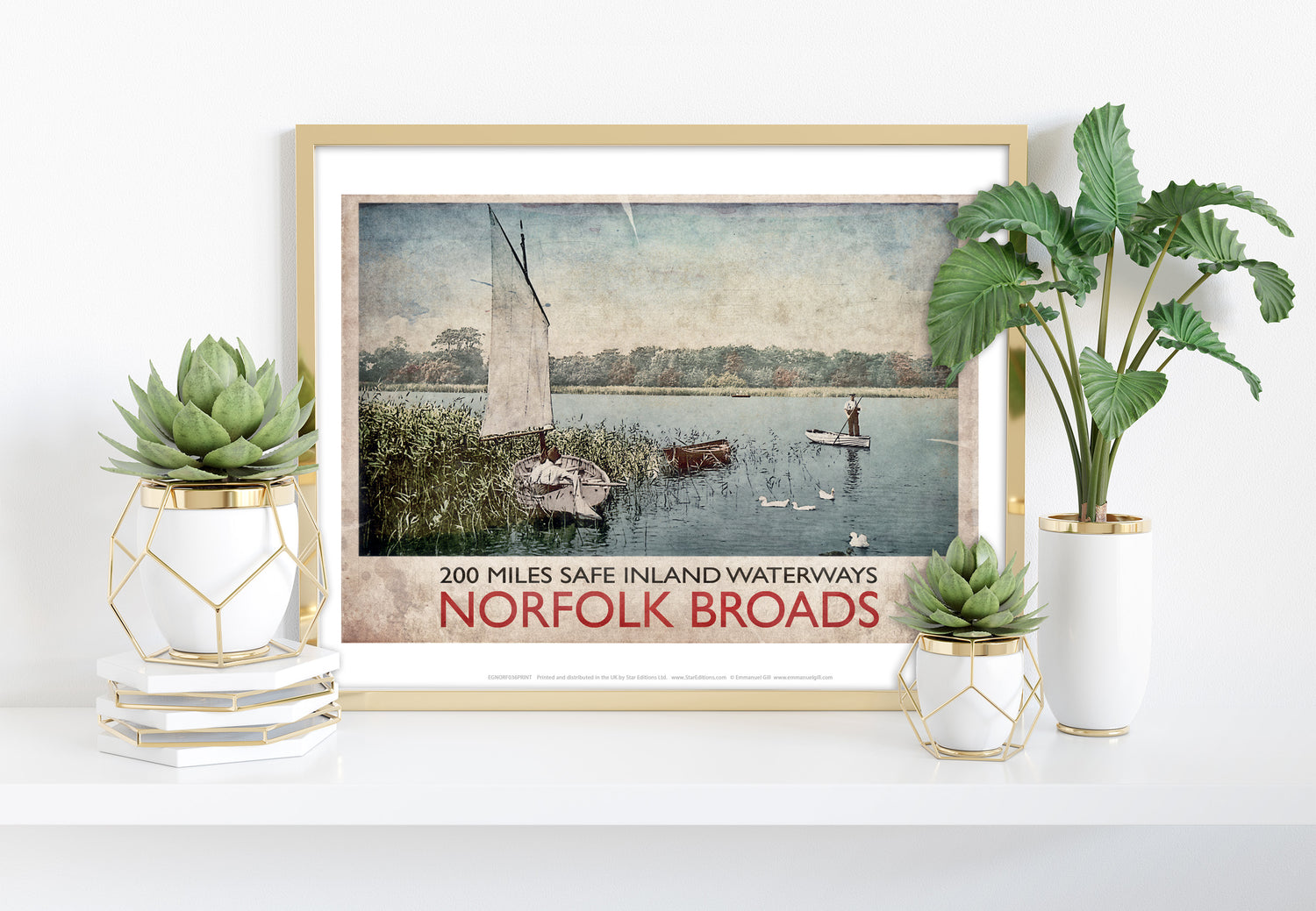 Norfolk Broads - Art Print