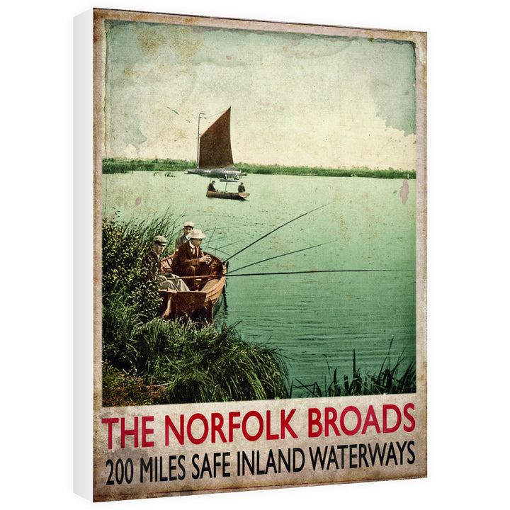Norfolk Broads 60cm x 80cm Canvas