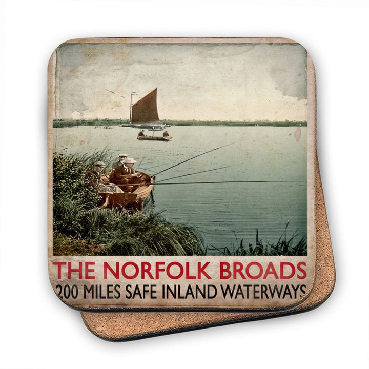 Norfolk Broads MDF Coaster