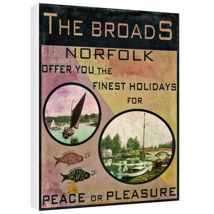 Norfolk Broads 60cm x 80cm Canvas
