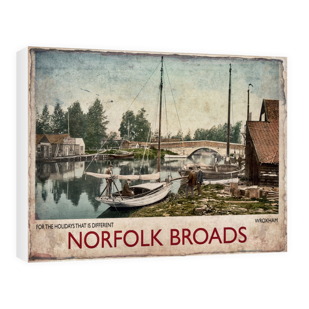 Norfolk Broads 60cm x 80cm Canvas