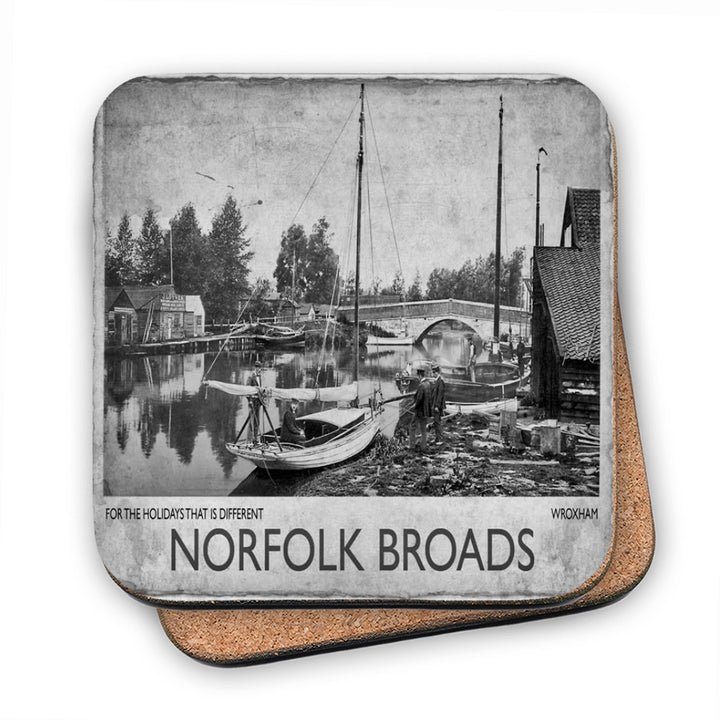Norfolk Broads MDF Coaster