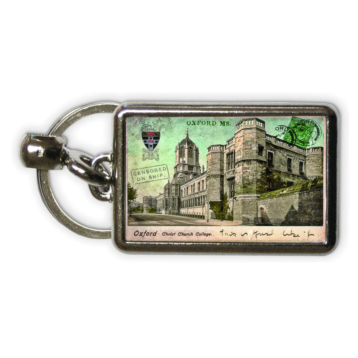 Christ Church College, Oxford Metal Keyring