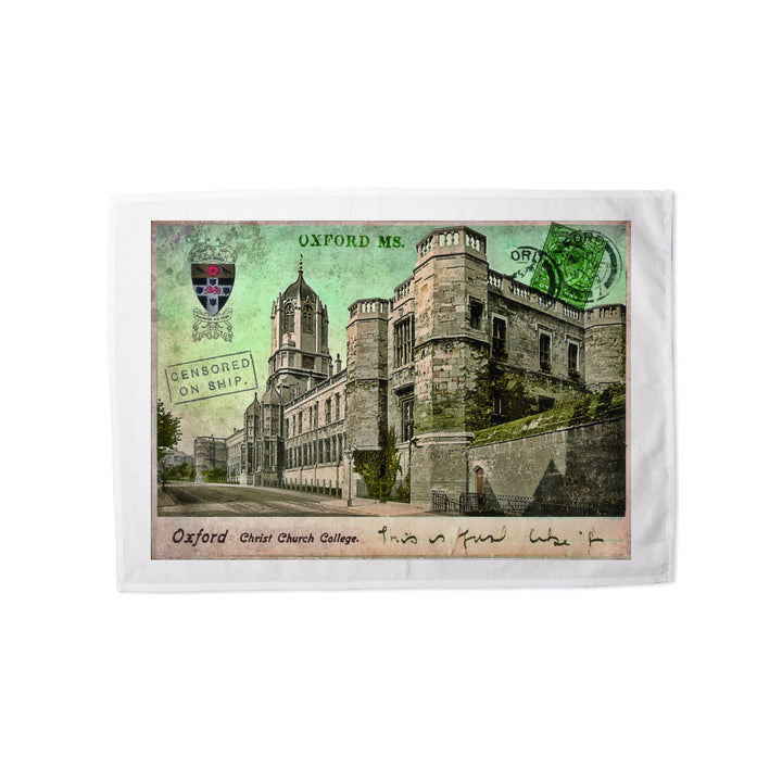 Christ Church College, Oxford Tea Towel